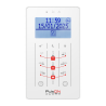 Klawiatura PULSON LCD/S biała sensor
